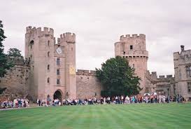 Warwick castle: not much of a roof